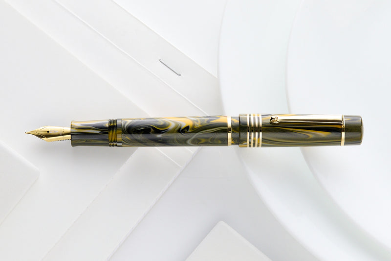 Delta Neo Gallery Fountain Pen - Marigold