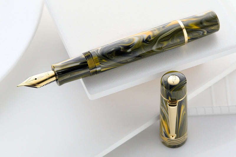 Delta Neo Gallery Fountain Pen - Marigold