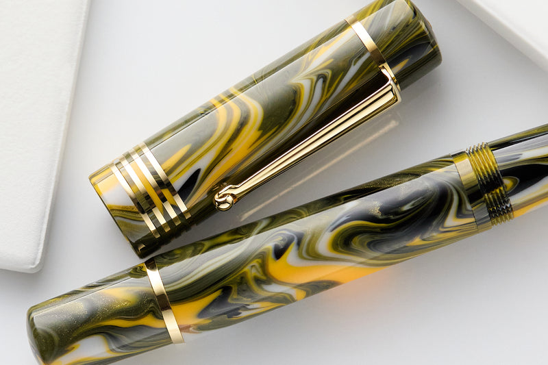 Delta Neo Gallery Fountain Pen - Marigold