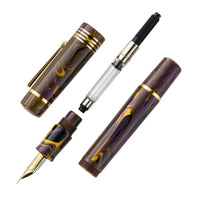Delta Neo Gallery Fountain Pen - Iris