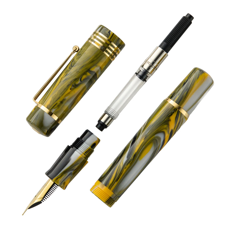 Delta Neo Gallery Fountain Pen - Marigold