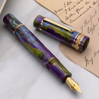 Delta DV Original Mid Size Fountain Pen - Wisteria Walk (Limited Edition)