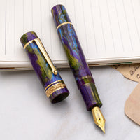 Delta DV Original Mid Size Fountain Pen - Wisteria Walk (Limited Edition)