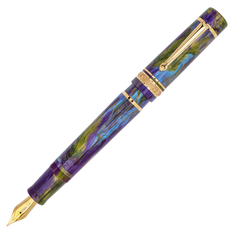 Delta DV Original Mid Size Fountain Pen - Wisteria Walk (Limited Edition)