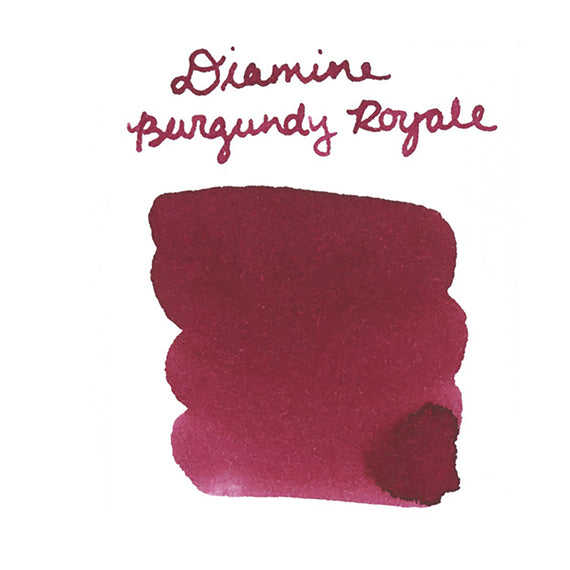Diamine Burgundy Royale - Ink Sample