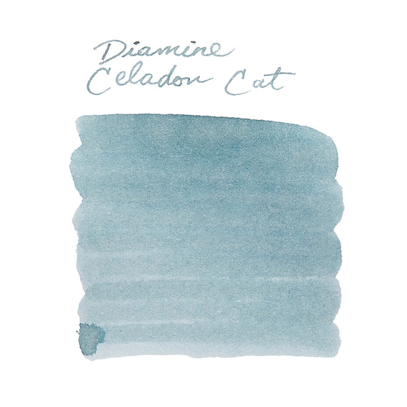 Diamine Celadon Cat - Ink Sample
