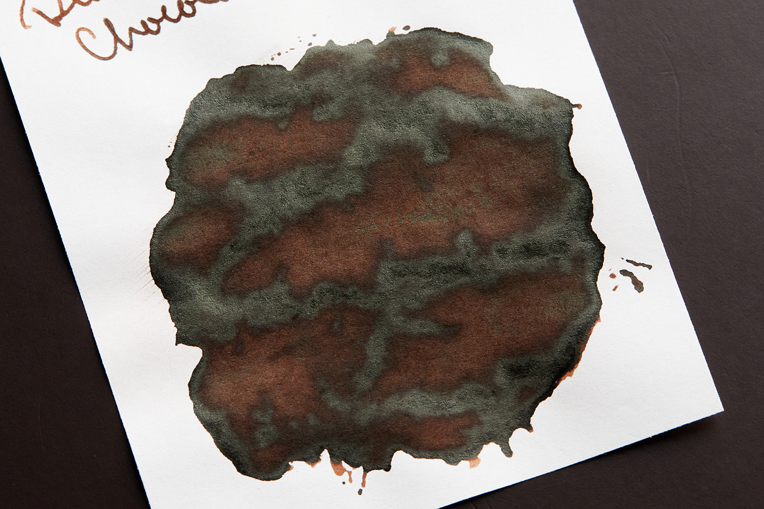 Diamine Chocolate Brown Bottled Ink - 80mL Fountain Pen Refill
