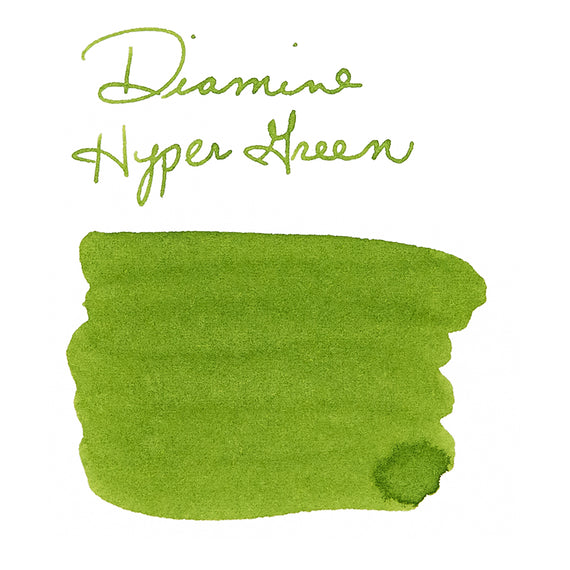 Diamine Forever Hyper Green - Ink Sample