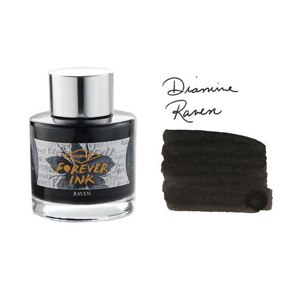 Diamine Forever Raven - 50ml Bottled Ink