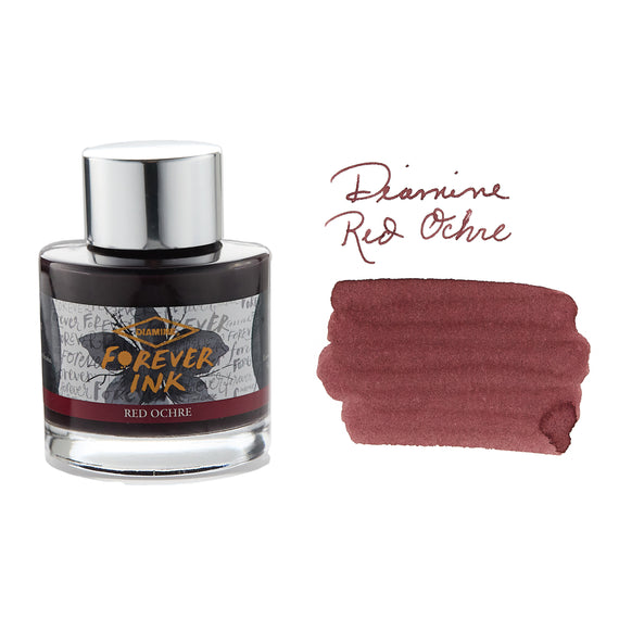 Diamine Forever Red Ochre - 50ml Bottled Ink