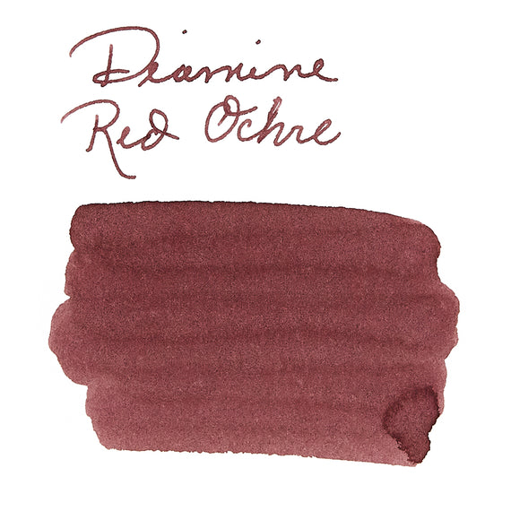 Diamine Forever Red Ochre - Ink Sample