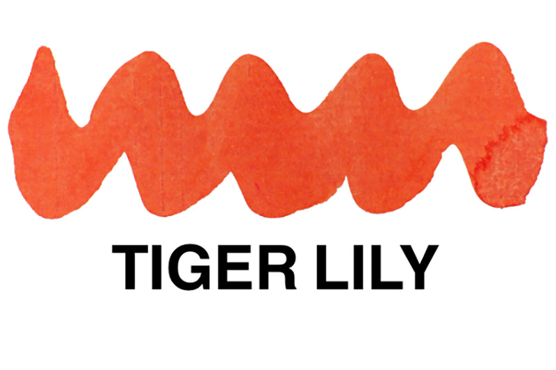 Diamine Tiger Lily - Ink Sample