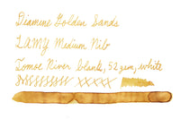 Diamine Golden Sands - Ink Sample