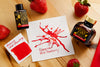Diamine Wild Strawberry - 80ml Bottled Ink