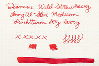 Diamine Wild Strawberry - 80ml Bottled Ink