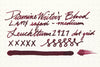 Diamine Writer's Blood - 4ml Ink Sample