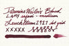 Diamine Writer's Blood - 2ml Ink Sample