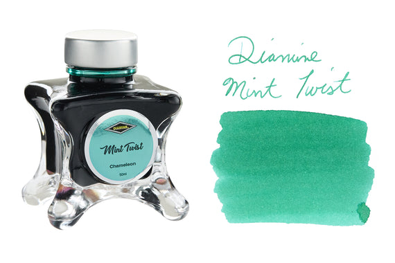 Diamine Mint Twist - 50ml Bottled Ink
