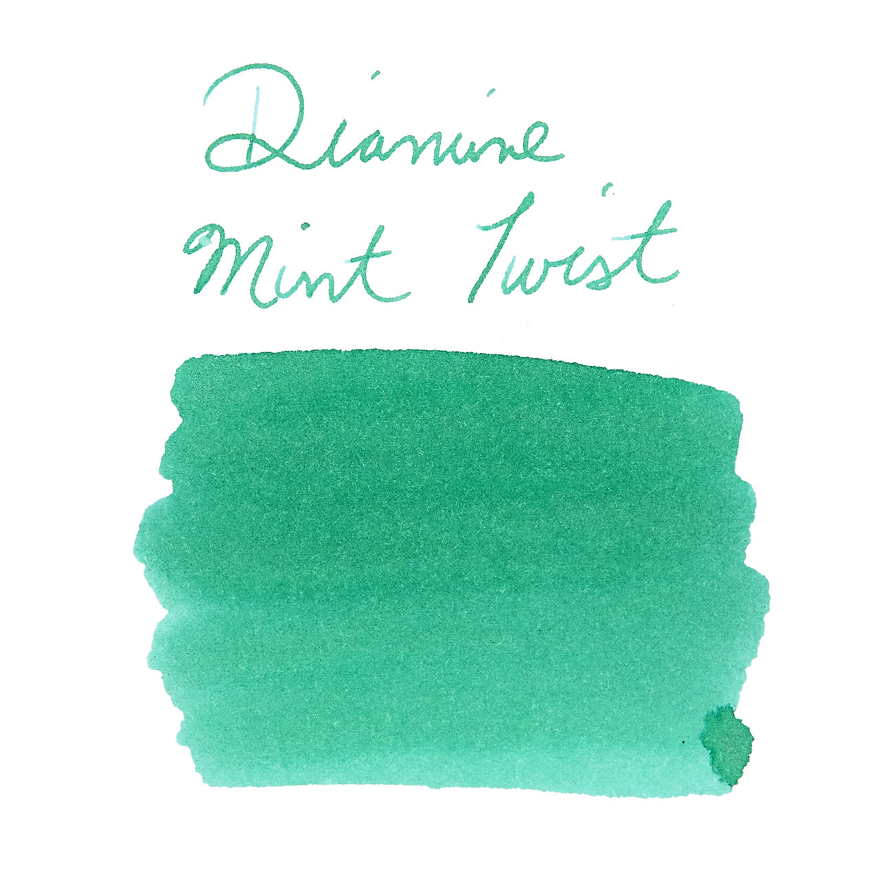 Diamine Mint Twist - 2ml Fountain Pen Ink Sample - The Goulet Pen Company