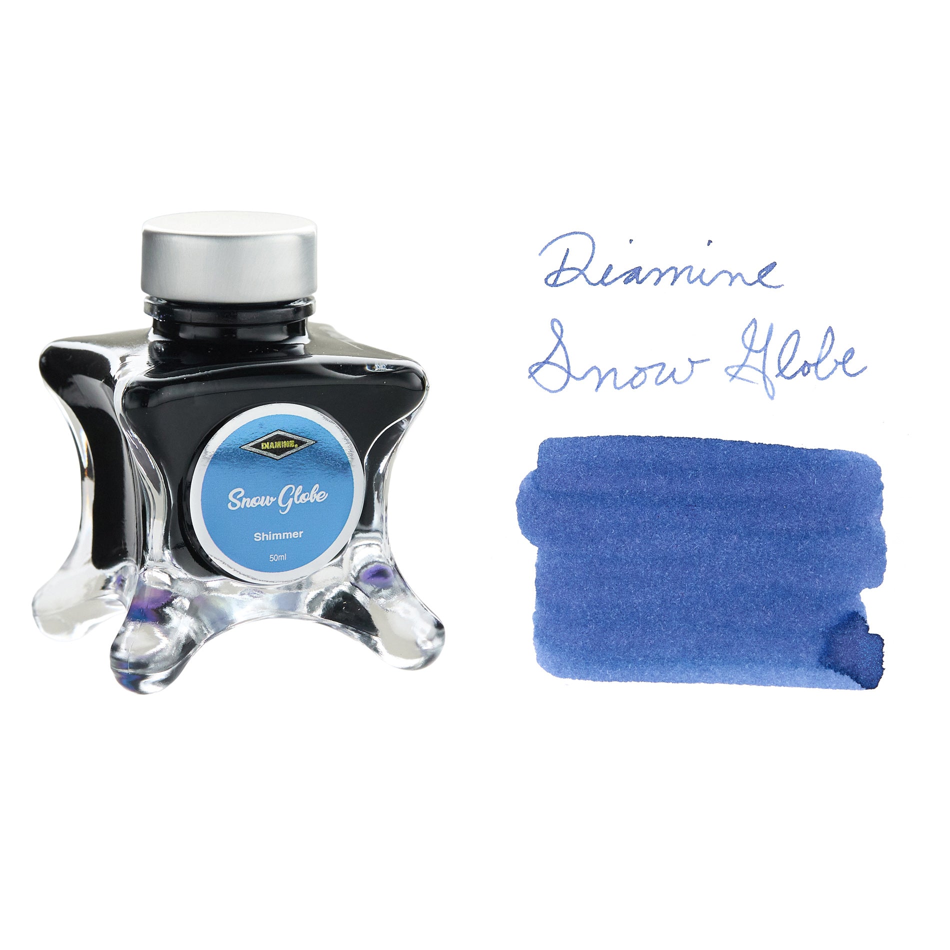 Diamine Snow Globe - 50ml Bottled Fountain Pen Ink - The Goulet