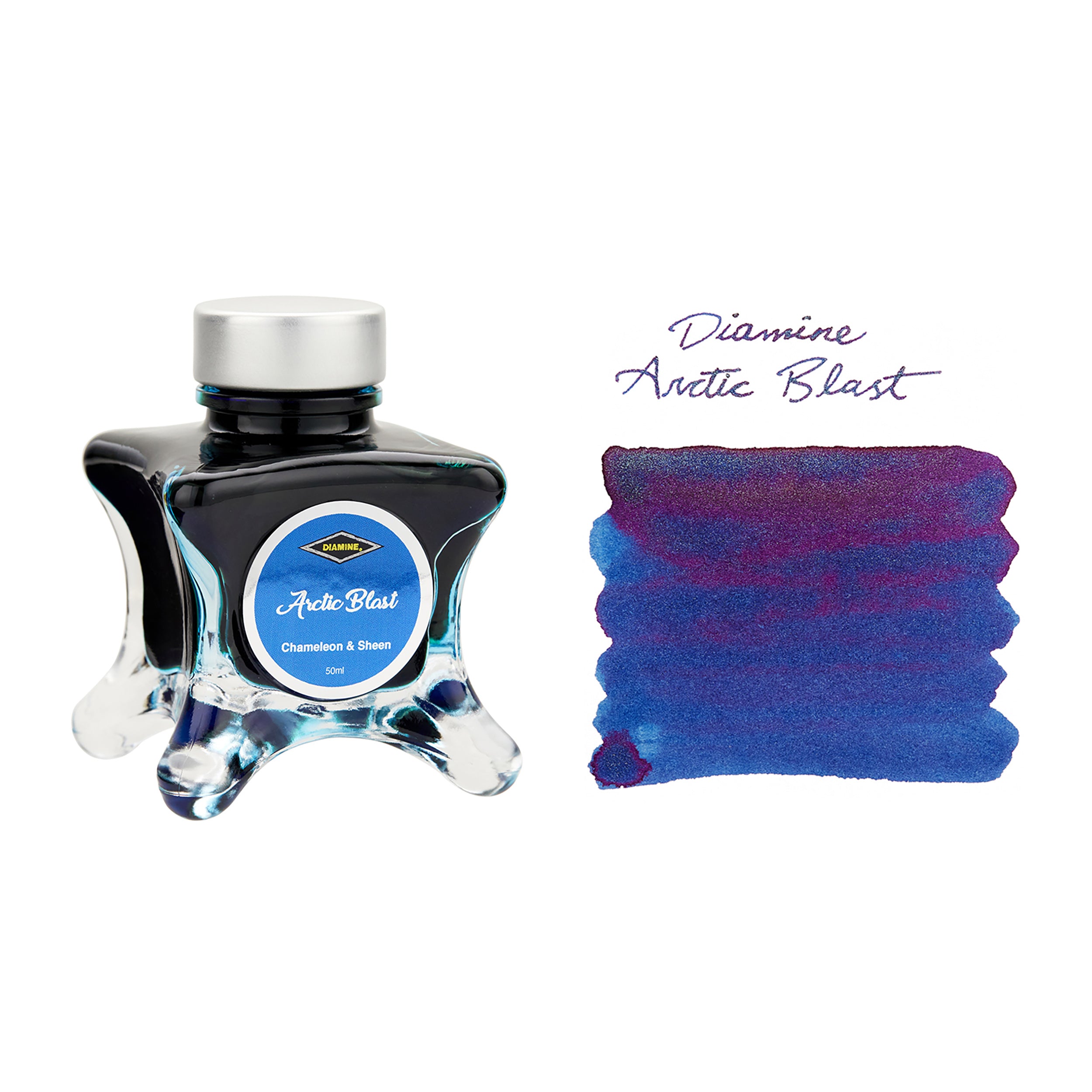 Diamine Arctic Blast - 50ml Bottled Fountain Pen Ink - The Goulet