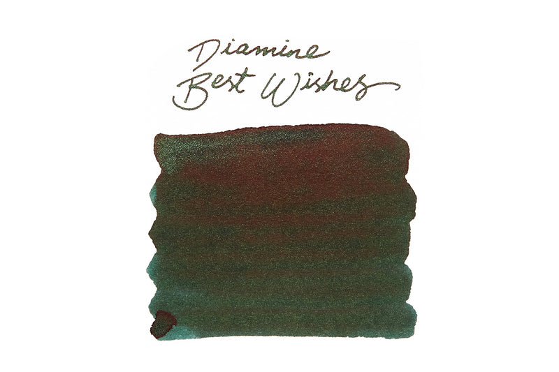 Diamine Best Wishes - Ink Sample
