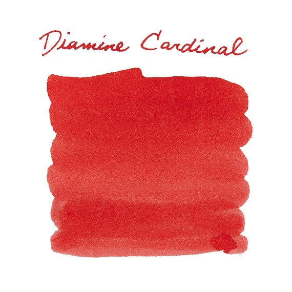 Diamine Cardinal - Ink Sample