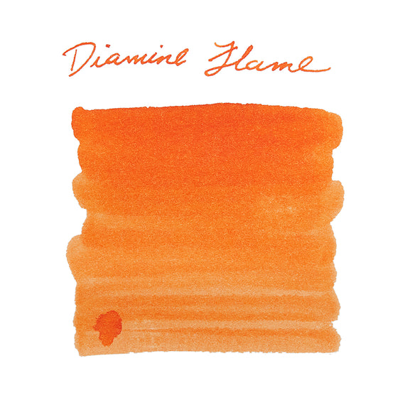 Diamine Flame - Ink Sample