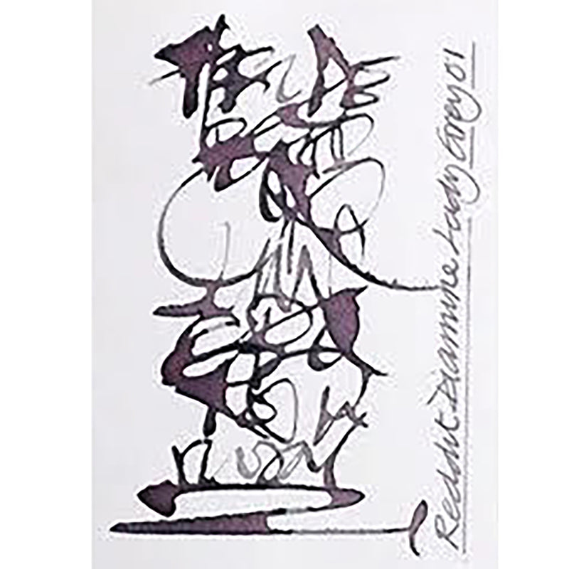 Diamine Lady Grey - Ink Sample