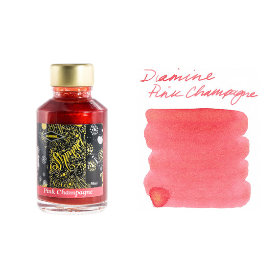 Diamine Pink Champagne - 50ml Bottled Ink