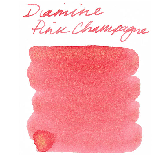 Diamine Pink Champagne - Ink Sample