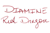 Diamine Red Dragon - Ink Sample