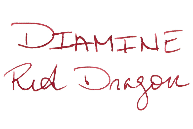 Diamine Red Dragon - Ink Sample