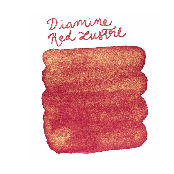 Diamine Red Lustre - Ink Sample - The Goulet Pen Company