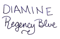 Diamine Regency Blue - Ink Sample