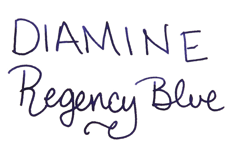 Diamine Regency Blue - Ink Sample