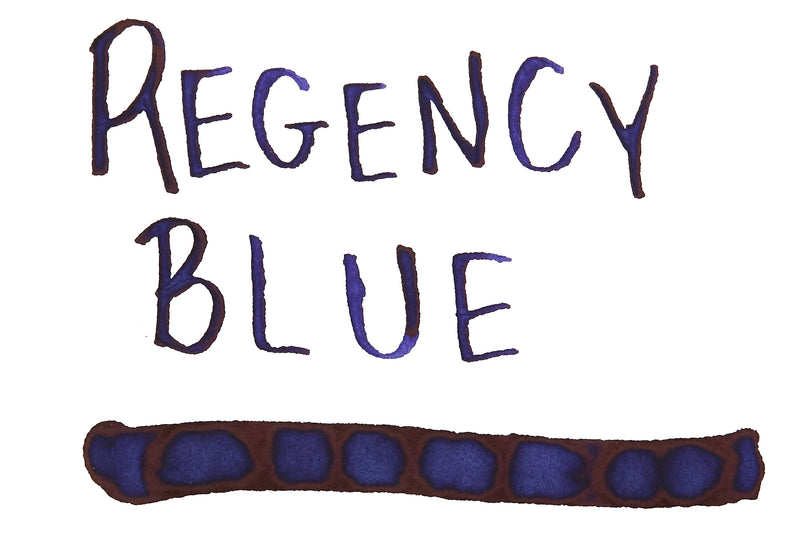 Diamine Regency Blue - Ink Sample