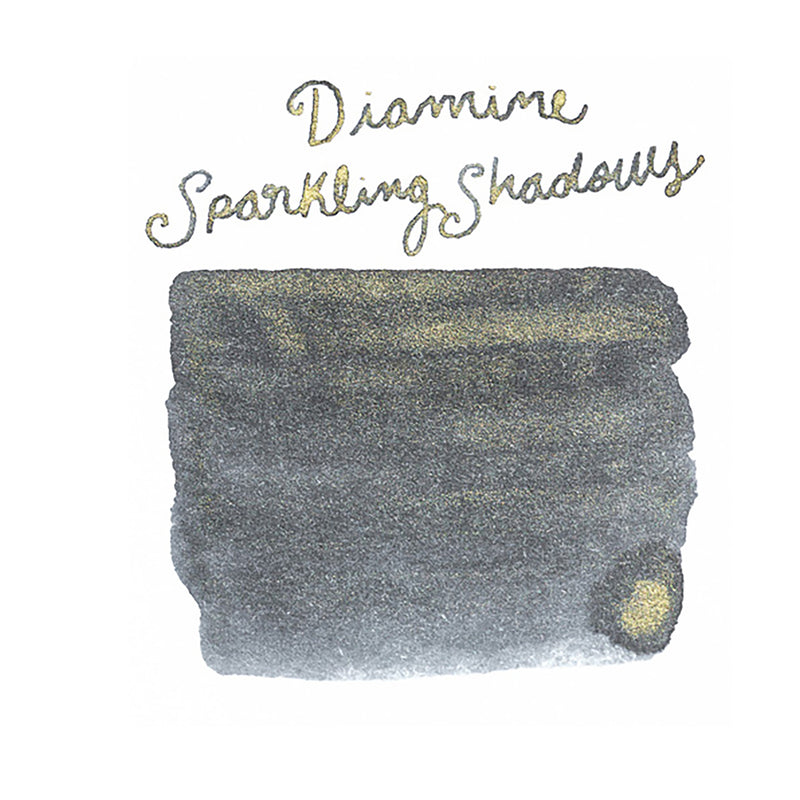 Diamine Sparkling Shadows - Ink Sample