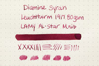 Diamine Syrah - Ink Sample