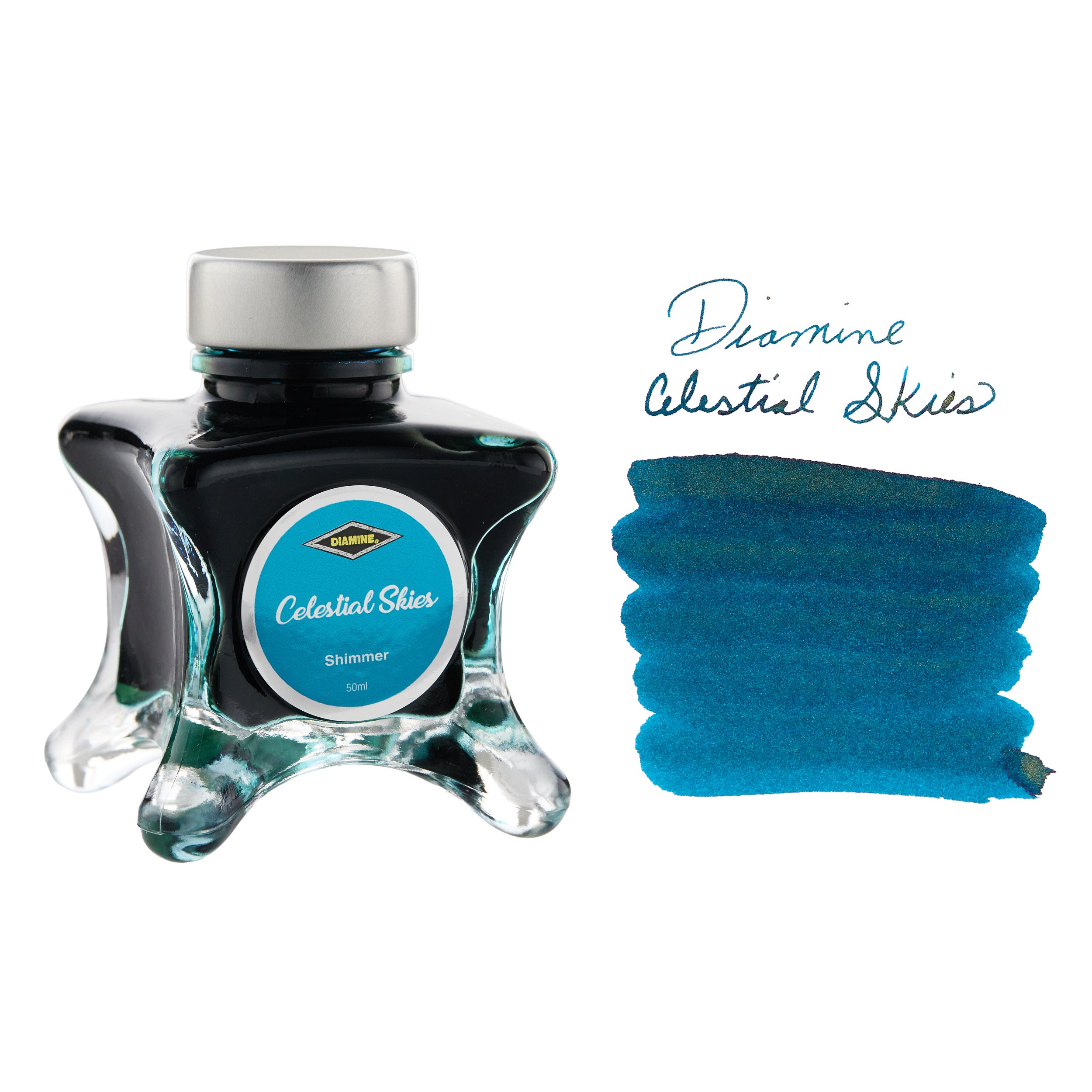 Diamine Celestial Skies - 50ml Bottled Fountain Pen Ink - The Goulet ...