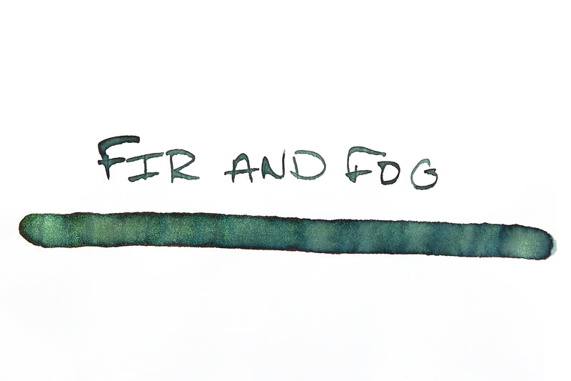 Diamine Fir & Fog - Ink Sample