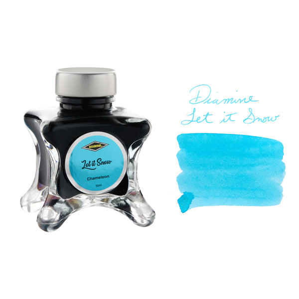 筆記具 DIAMIN INKVENT BLUE EDITIONS Diamine-TealEdition-50ml-Let-