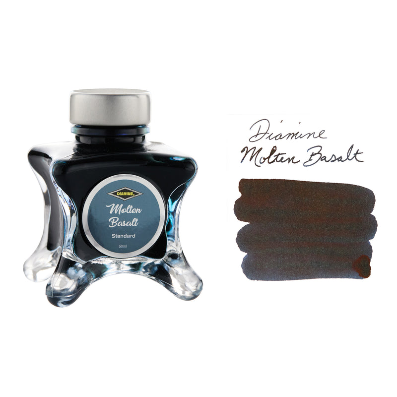 Diamine Molten Basalt - 50ml Bottled Ink