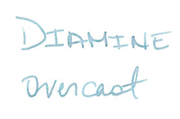 Diamine Overcast - Ink Sample
