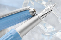Diplomat Aero Fountain Pen - Ice Blue (Special Edition)