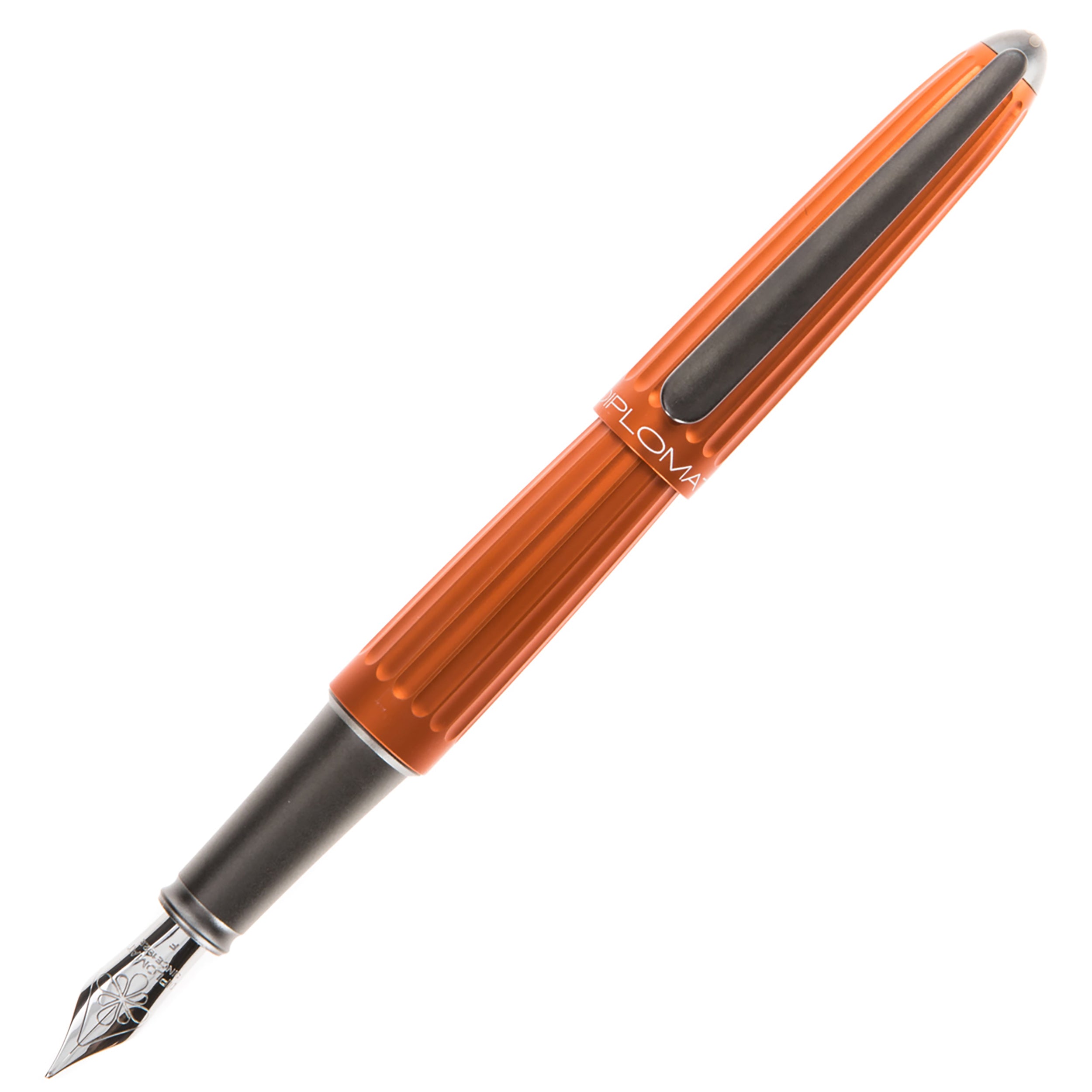 Diplomat Aero Fountain Pen - Orange - The Goulet Pen Company
