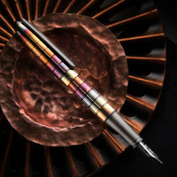 Diplomat Aero Fountain Pen - Rhomb Flame