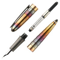 Diplomat Aero Fountain Pen - Rhomb Flame