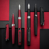 Diplomat Cobra Rollerball Pen - Burgundy Red
