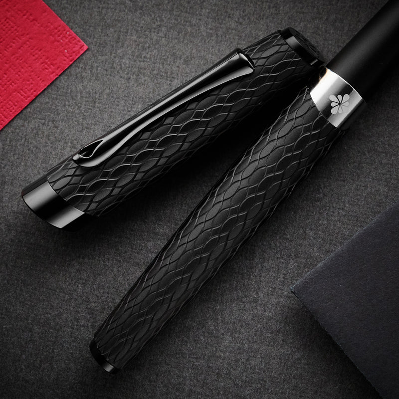 Diplomat Cobra Rollerball Pen - Matte Black